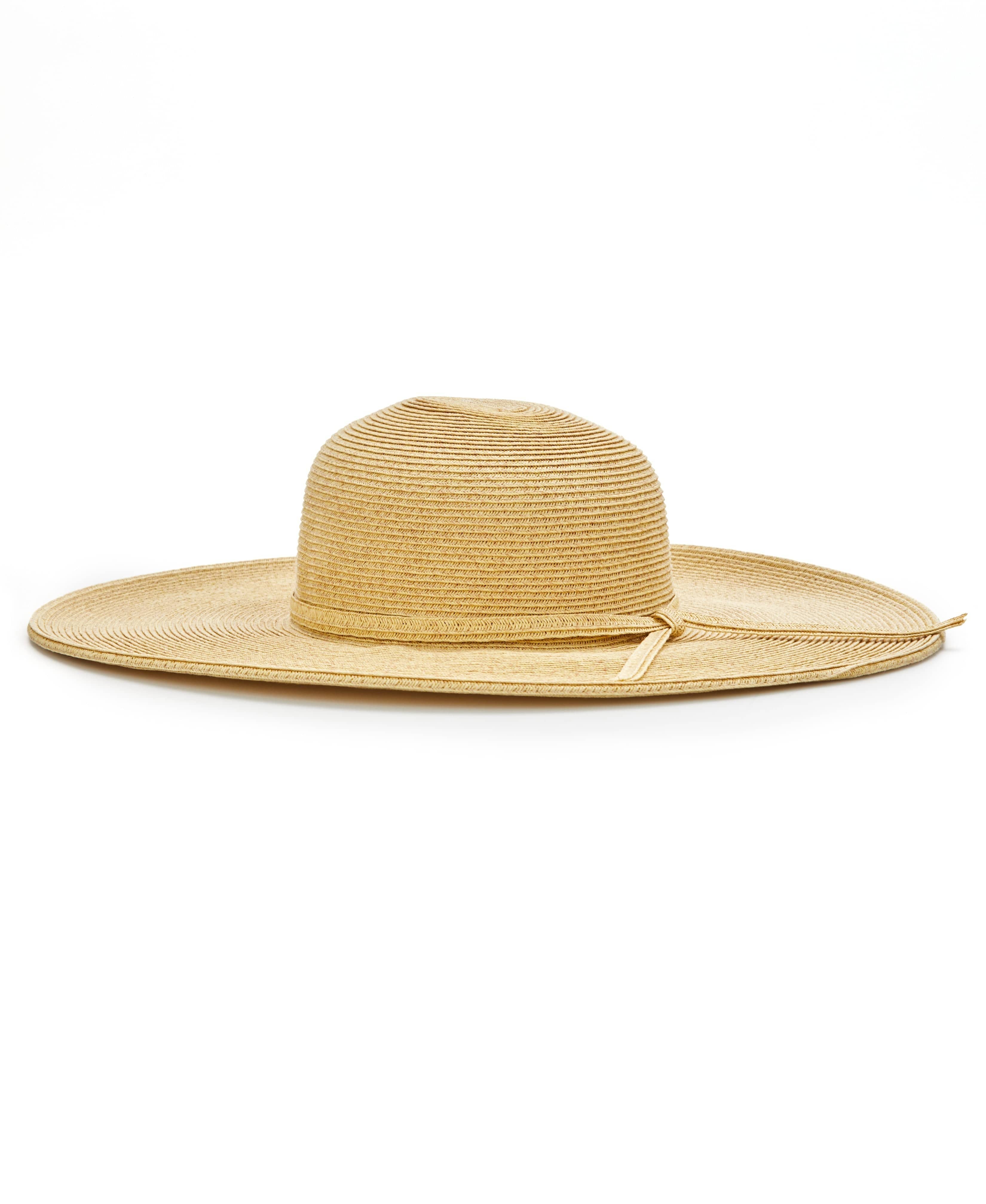 Women's Paper Braid Big Brim Hat