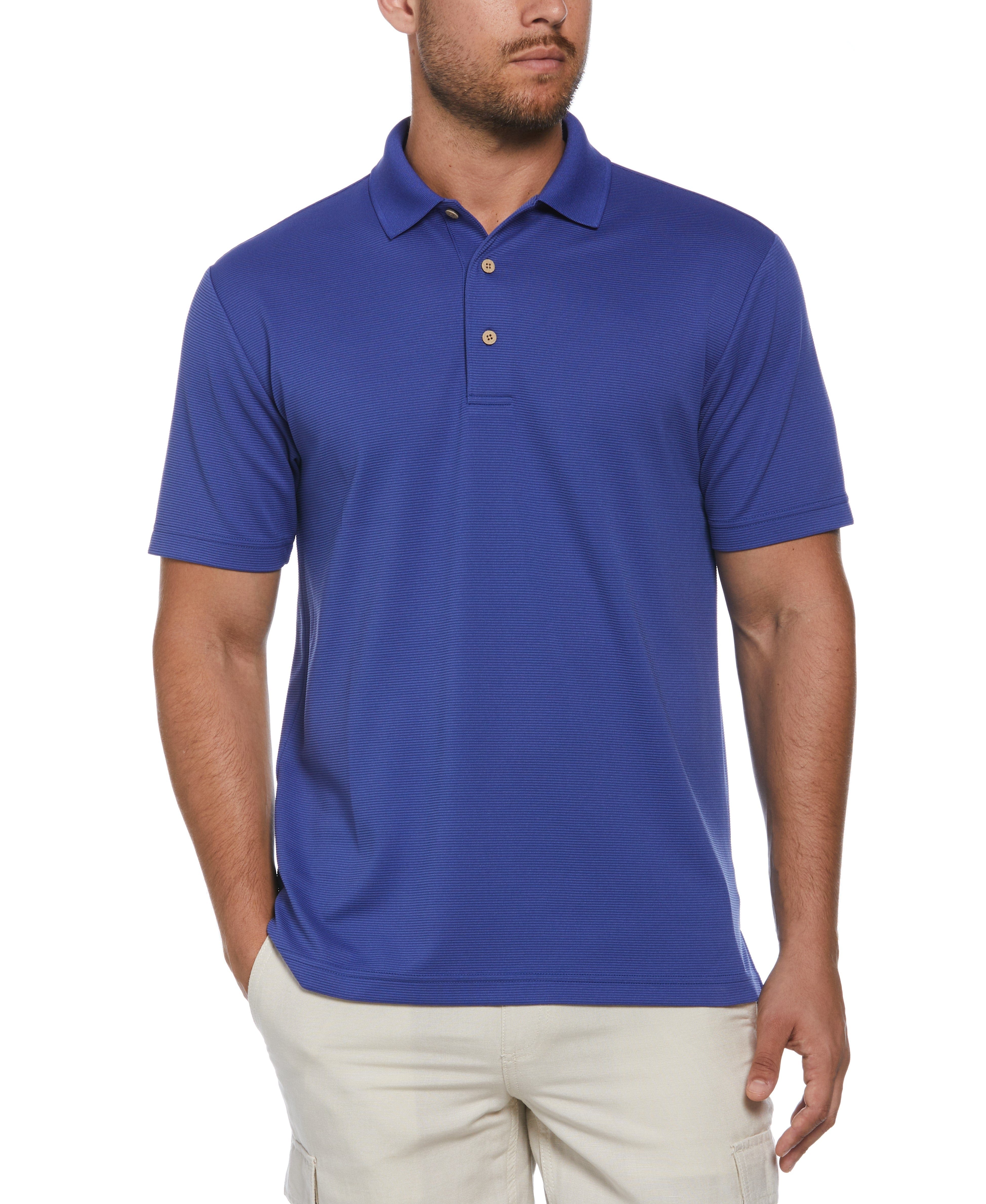 Big & Tall Solid Textured Polo