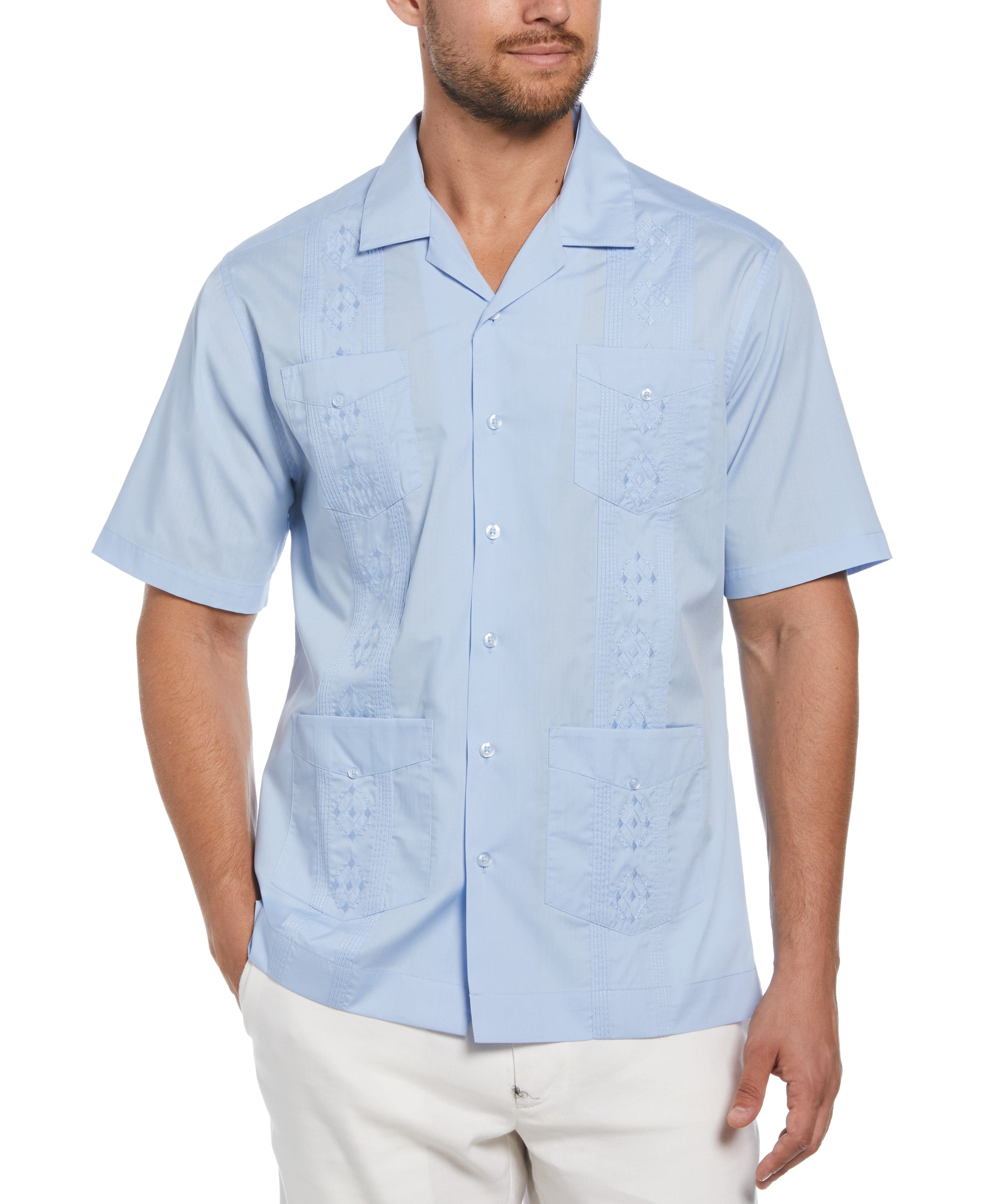Authentic Embroidered Guayabera Shirt