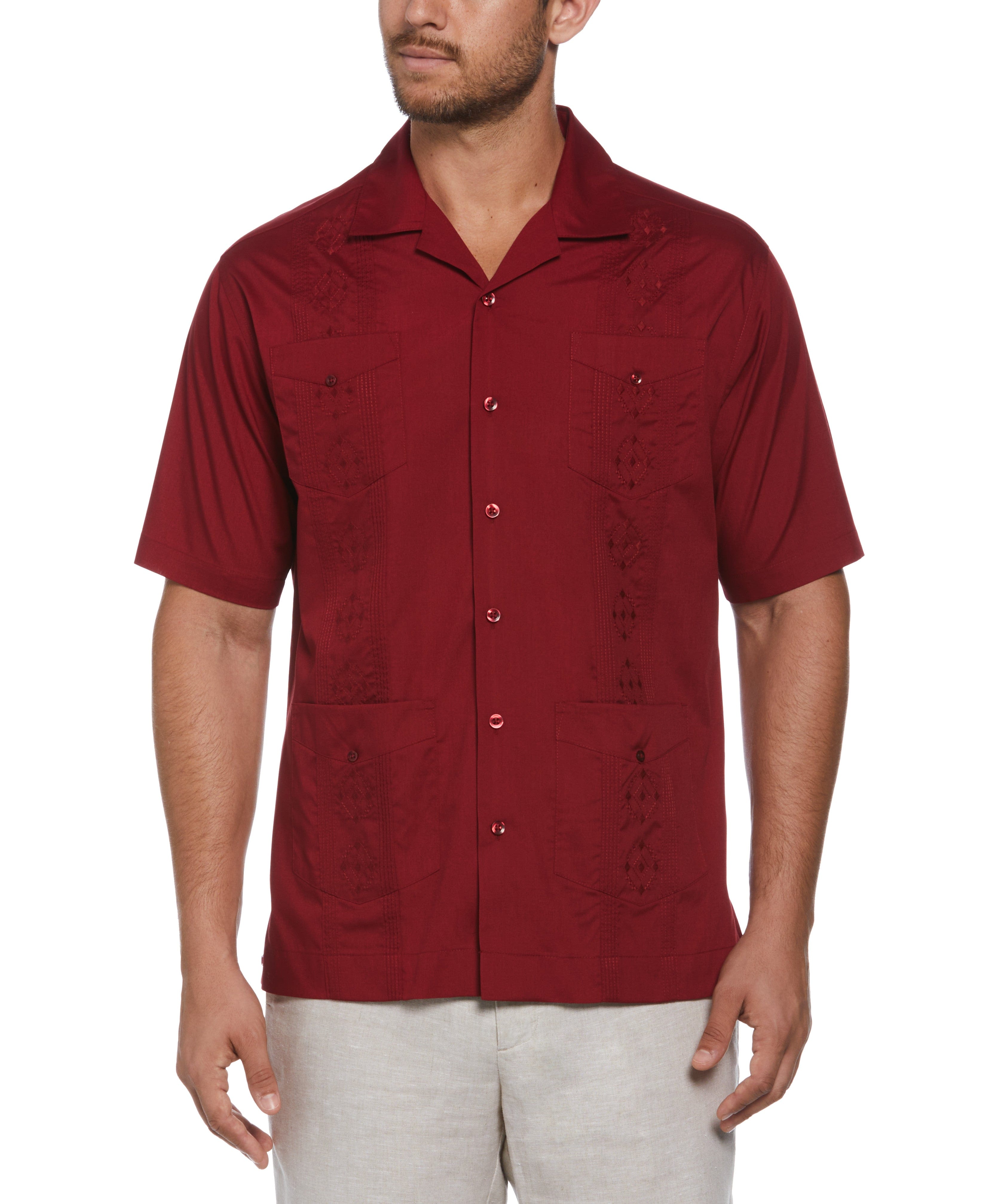 Authentic Embroidered Guayabera Shirt