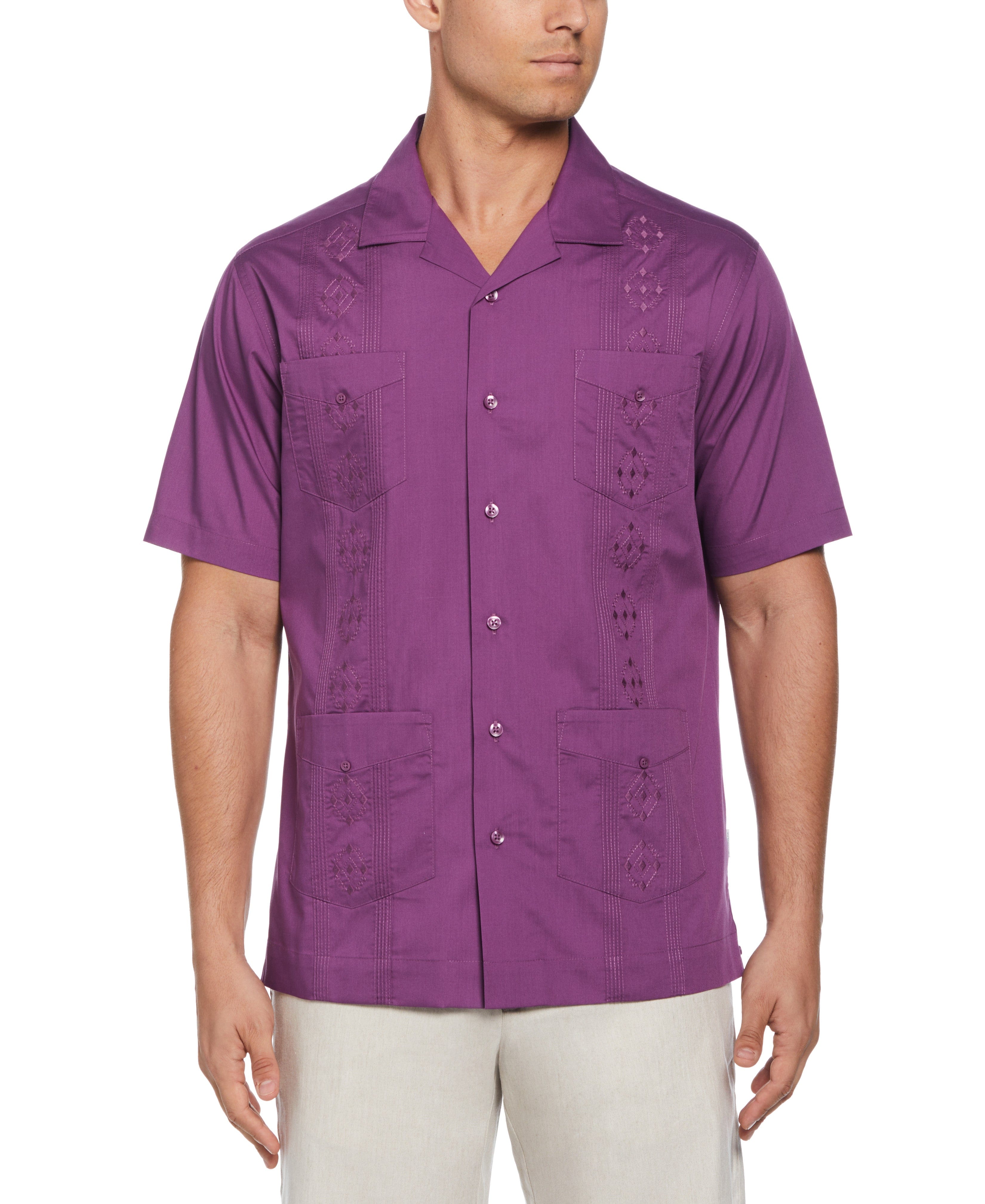 Authentic Embroidered Guayabera Shirt