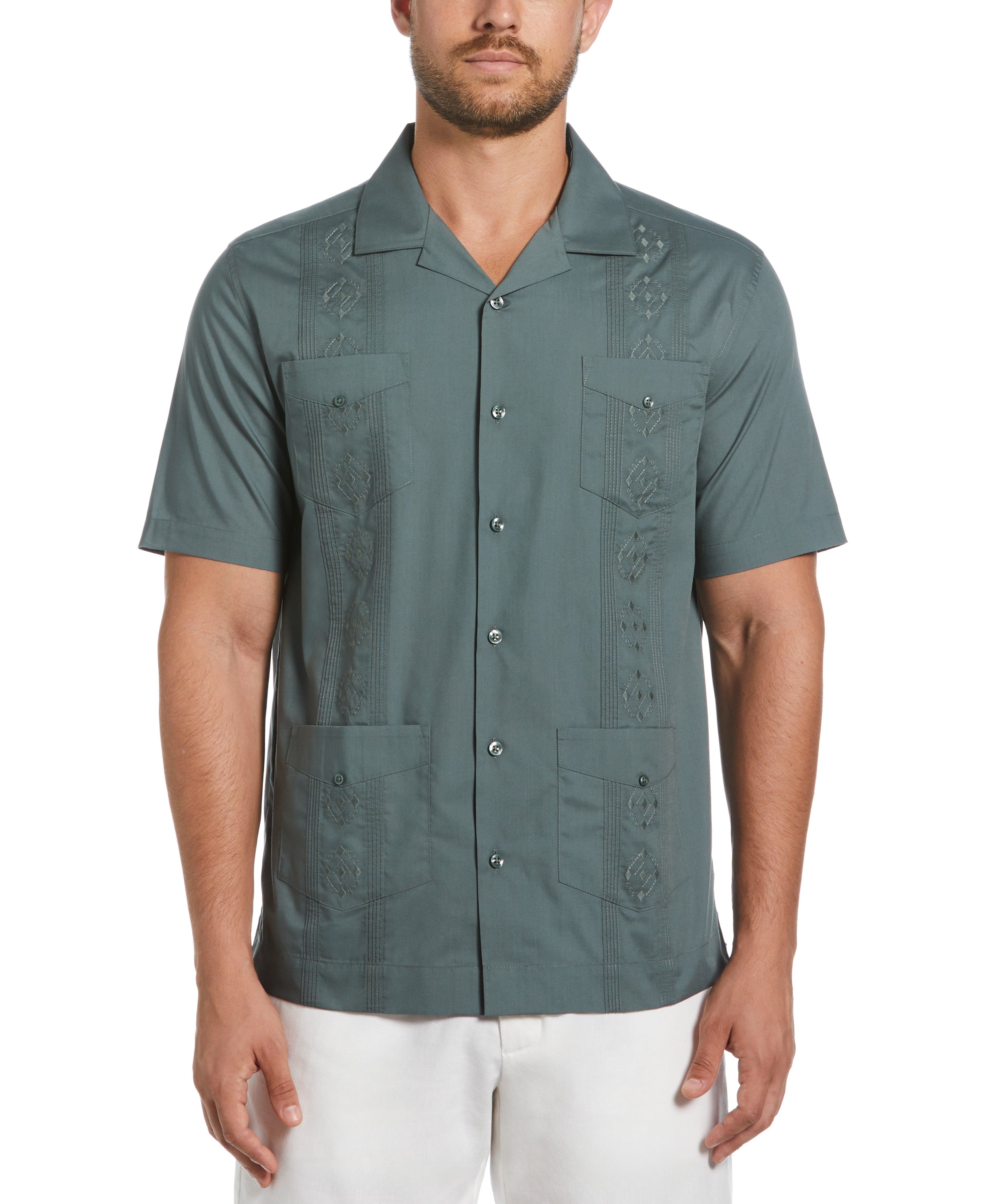 Authentic Embroidered Guayabera Shirt