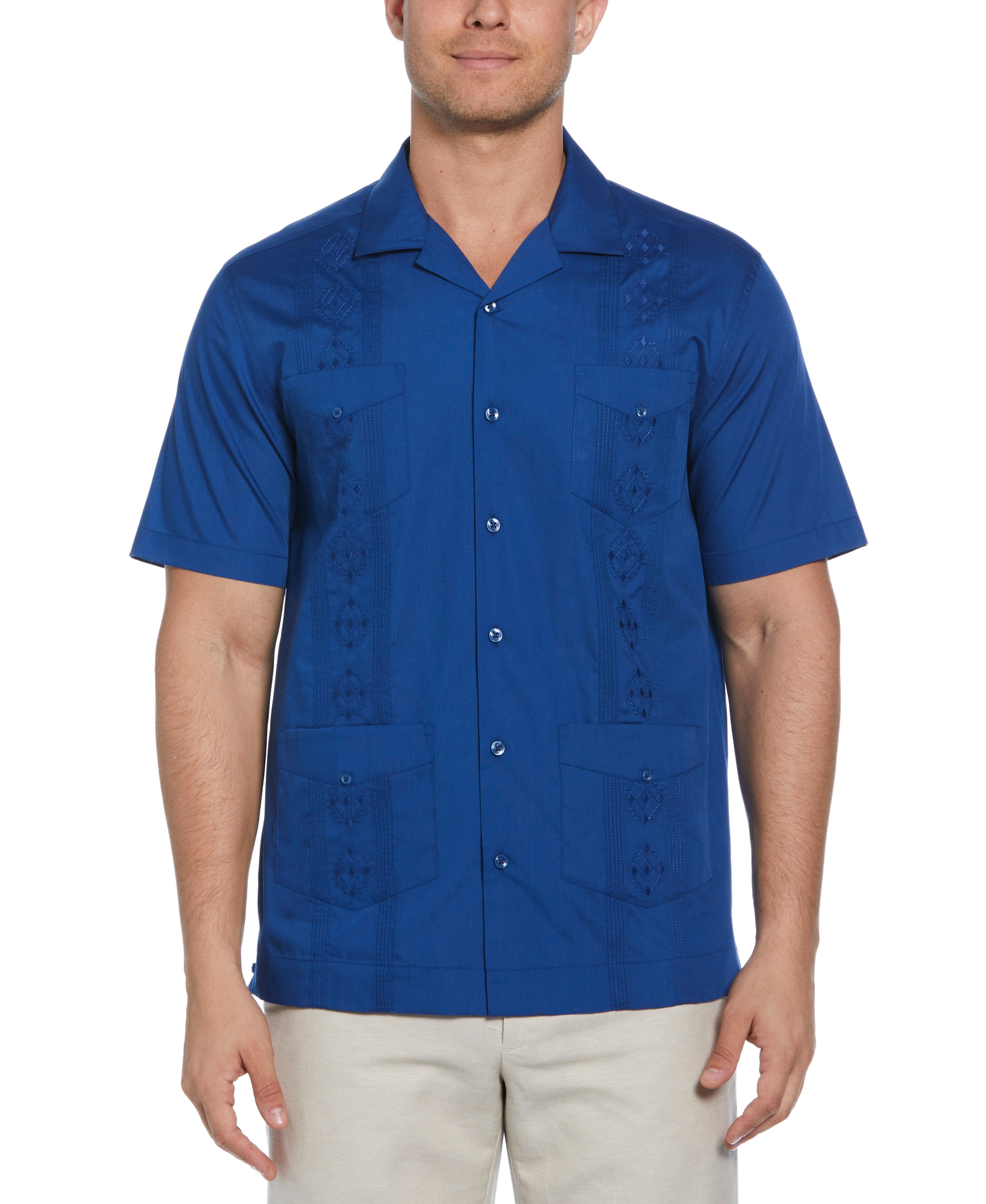 Authentic Embroidered Guayabera Shirt