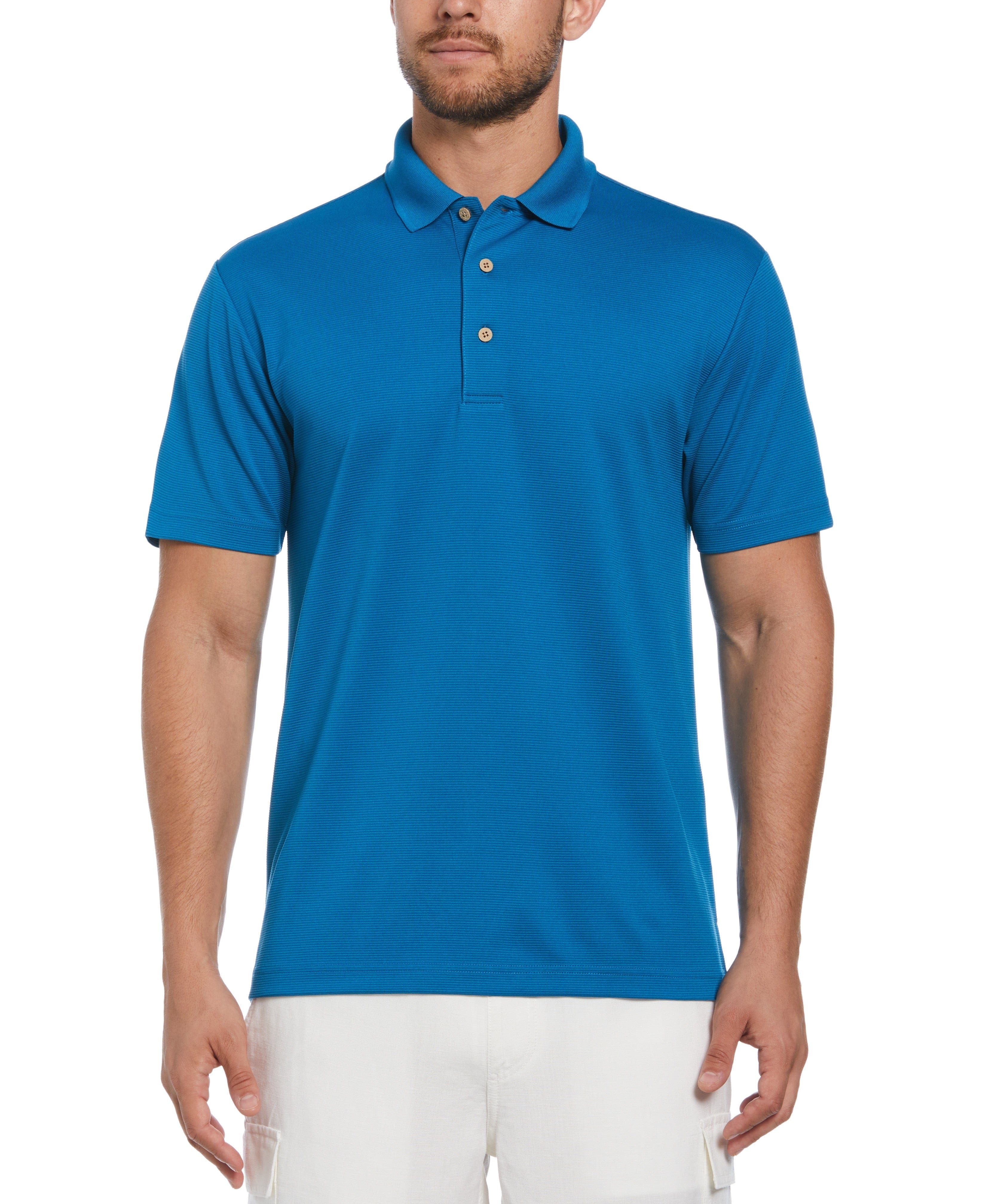 Big & Tall Solid Textured Polo