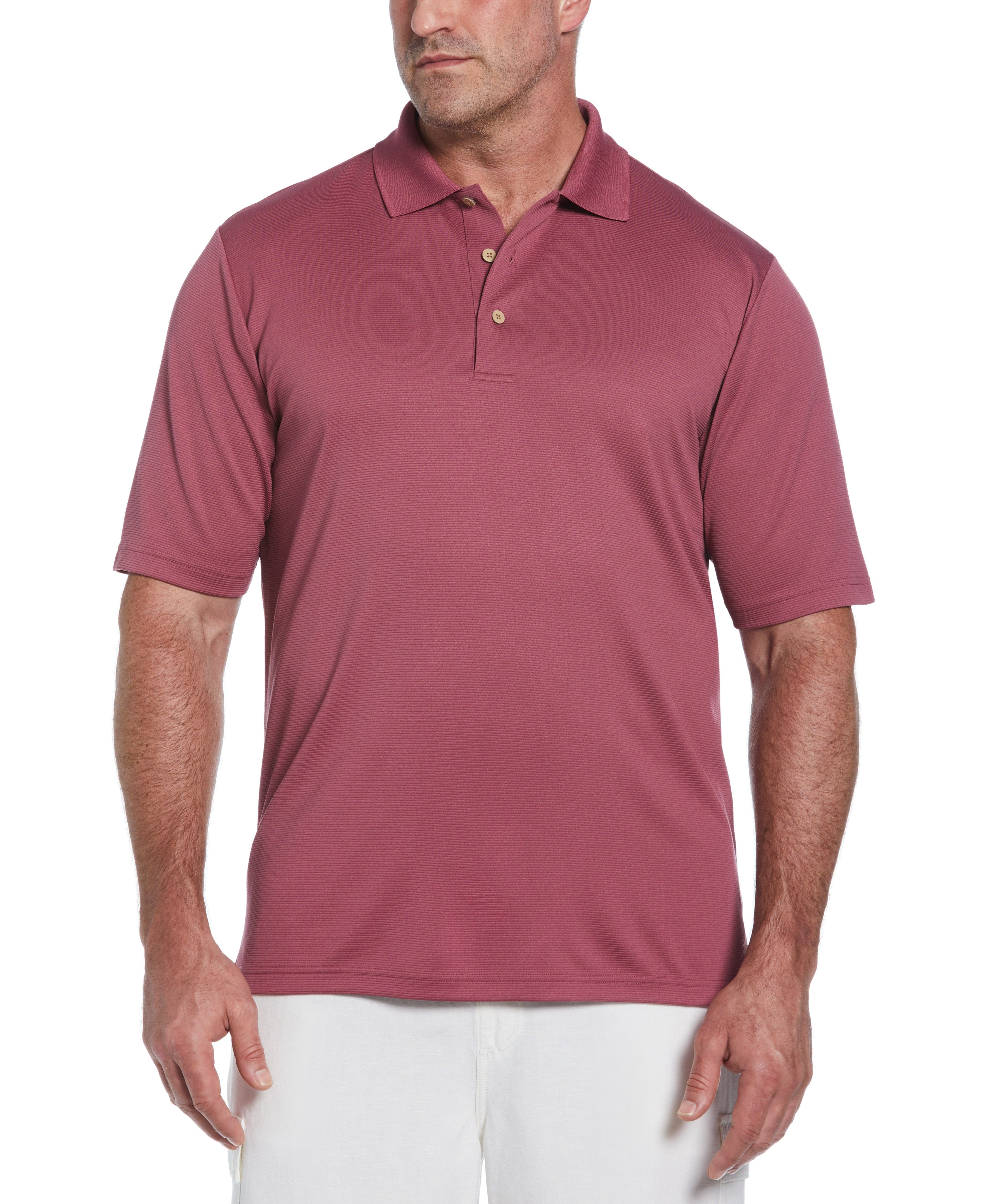 Big & Tall Solid Textured Polo