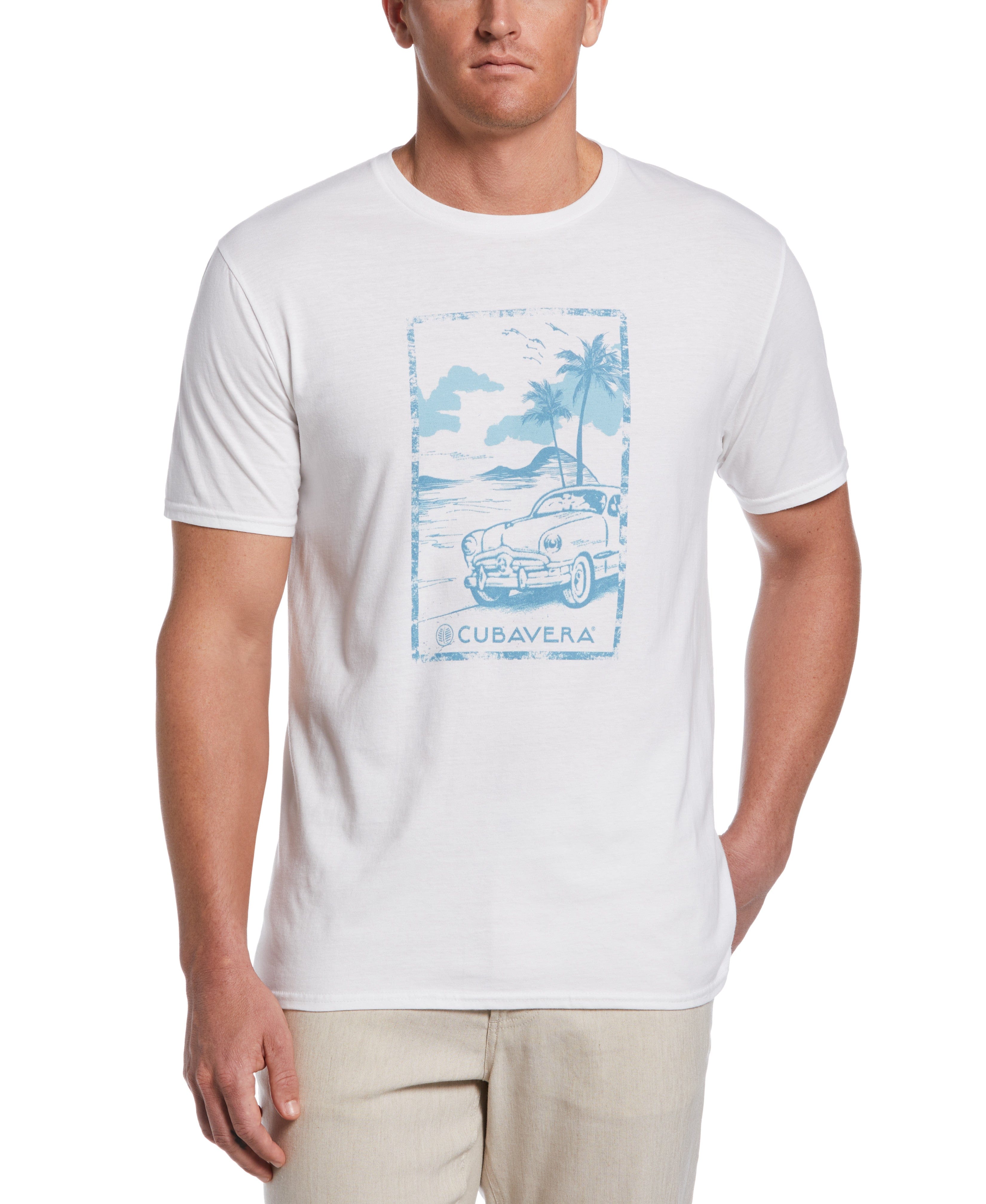 Car Palms Print Tee