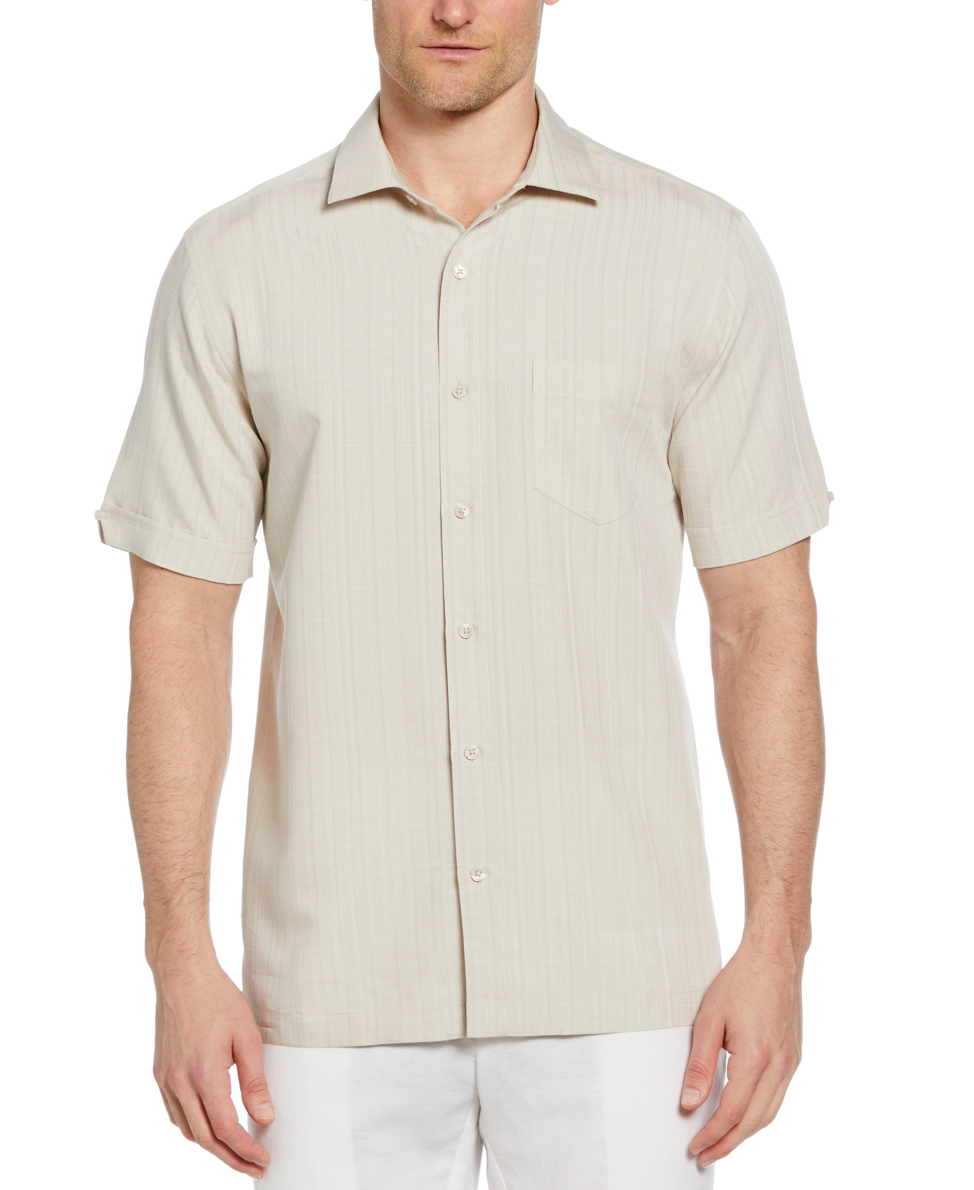 Classic Textured One Pocket Shirt