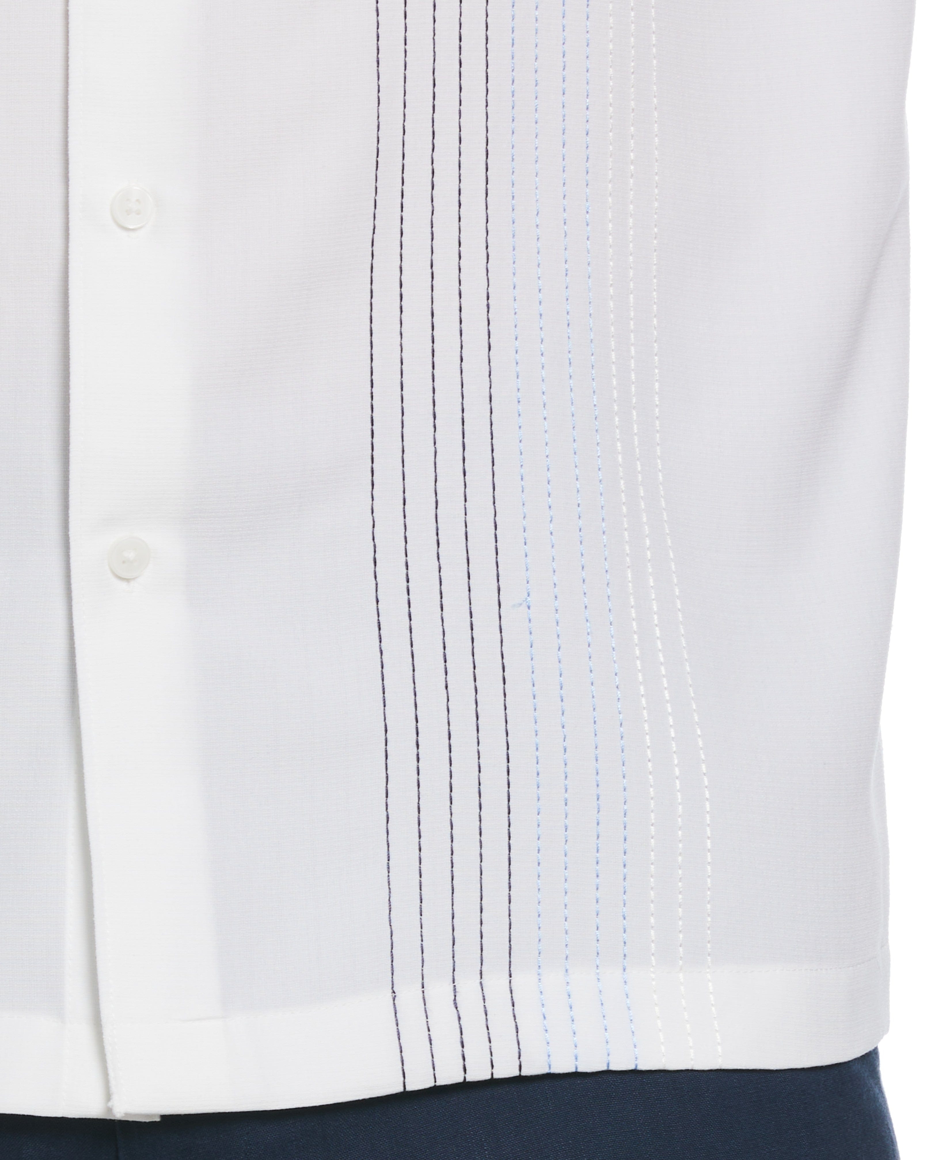 Ombre Embroidered Panel Shirt